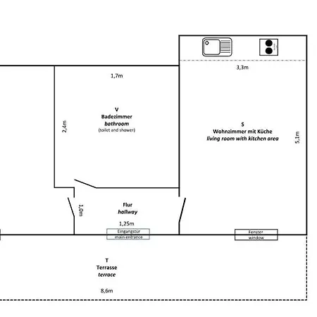Mahlau 2 Ground Floor Comfortable Nyaraló *